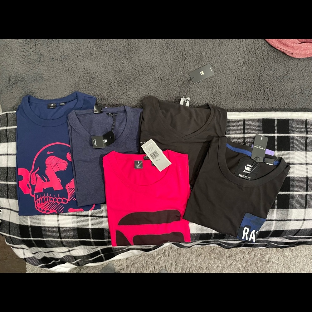 Group Of 5 GStar Shirts